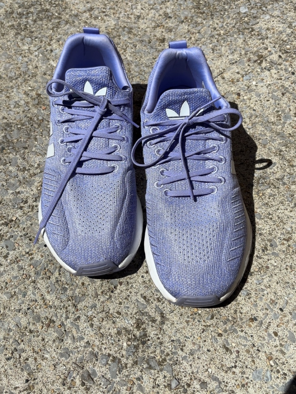 Adidas Women’s Lavender Swift Run Running Sneakers size 9